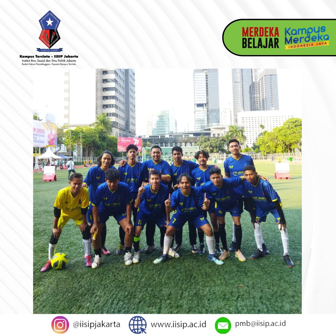 Tim Sepakbola IISIP Jakarta Melaju ke 16 Besar Kapolda Cup 2023